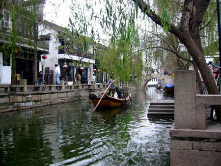 Zhouzhuang Wasserstrasse